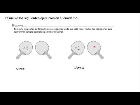 4.5 EXPRESION DE FRACCIONES COMO NUMEROS DECIMALES