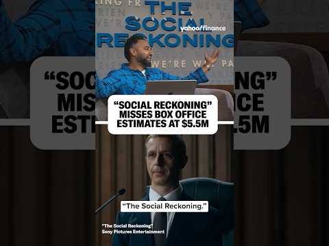 'The Social Reckoning' generated $5.5 million its opening weekend at the box office. 🍿