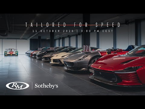 RM Sotheby's | The Tailored for Speed Collection - 11 October 2025