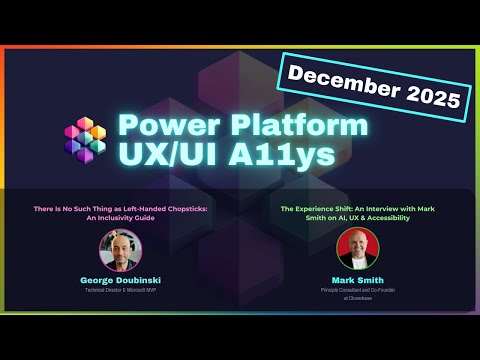 Thumbnail for UXUIA11ys User Group Event for December 2025