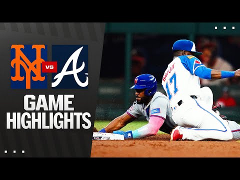 Mets vs. Braves Game Highlights (8/23/25) | MLB Highlights