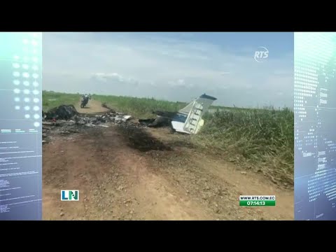 Avioneta es encontrada incinerada en Samborondón
