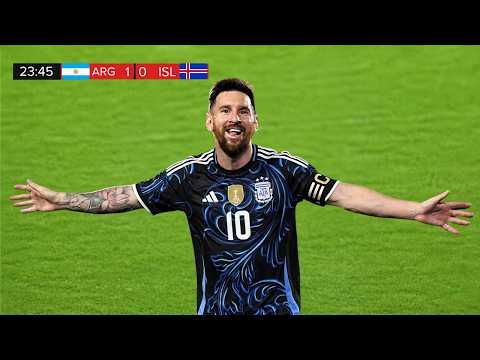 Lionel Messi: Argentina vs Iceland | 12 Minute Highlights 2026