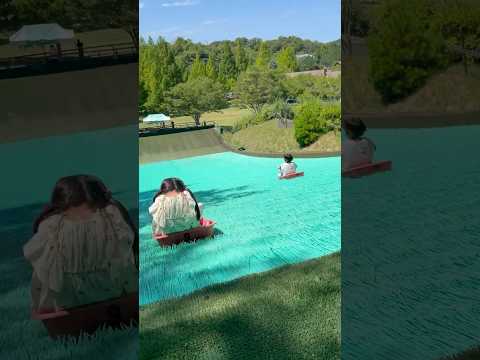 そりすべり　丹後　2025.8 #おでかけ    #子供