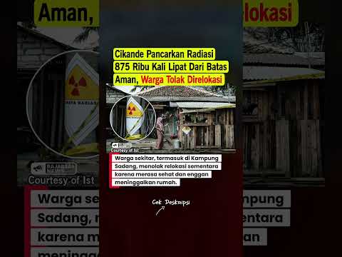 #cikande #radiasi #kawasanindustri