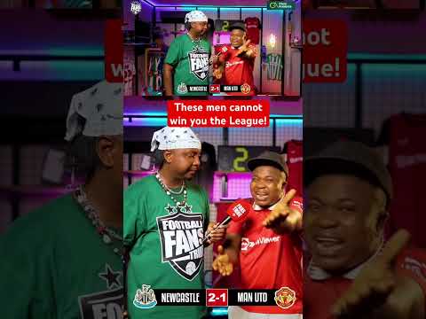 He says Man United’s players are not good enough to challenge for tittle’s