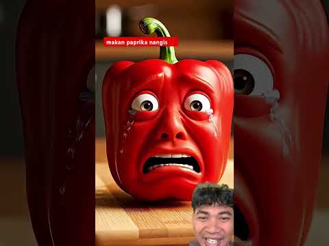 makan paprika nangis⁉️ #shorts