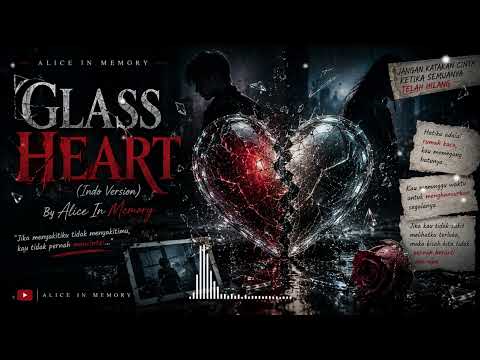 Alice in Memory - Glass Heart (Indo Version) | Official Audio Visualizer | EMO / POST-HARDCORE