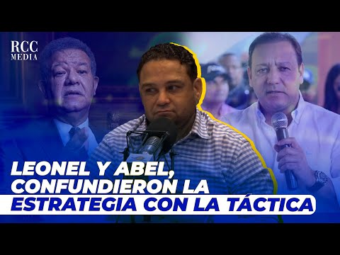 Manuel Cruz: Leonel y Abel, confundieron la estrategia con la táctica