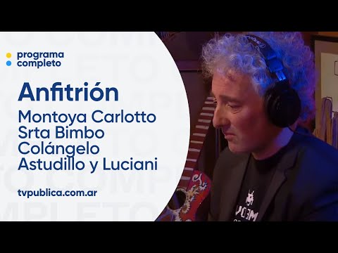 Montoya Carlotto, Srta. Bimbo, Pepe Colángelo, Lorena Astudillo y Luciani - Anfitrión, Lito Vitale