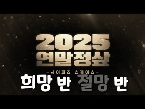 사이퍼즈 2025 연말정샆 후기 - 희망과 절망이 섞인 반반 치킨같은 느낌 + 내년에 해야 할 일