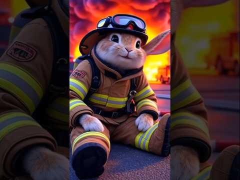 rescue rabbit #airport #viralshort #image #love #disney #animals #ai