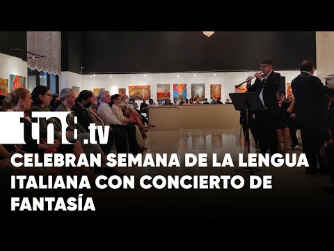 Nicaragua: Teatro Rubén Darío celebra semana de la lengua italiana - Nicaragua