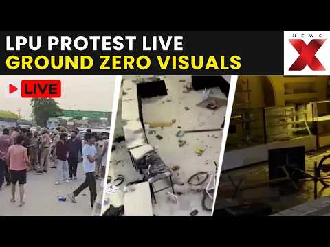 LPU <strong>PROTEST</strong> LIVE: Ground Zero Visuals <strong>Show</strong> Massive Student Unrest Over Rape Claims | NewsX