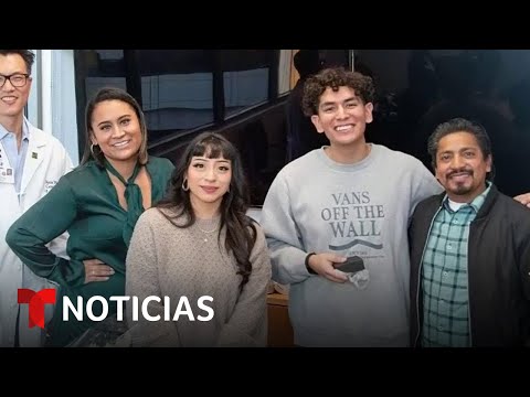 El raro caso de dos familias latinas que se ayudaron intercambiando órganos | Noticias Telemundo