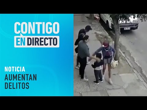 A PLENA LUZ DEL DÍA: Asaltan a madre con su hijo en Lo Prado - Contigo En Directo