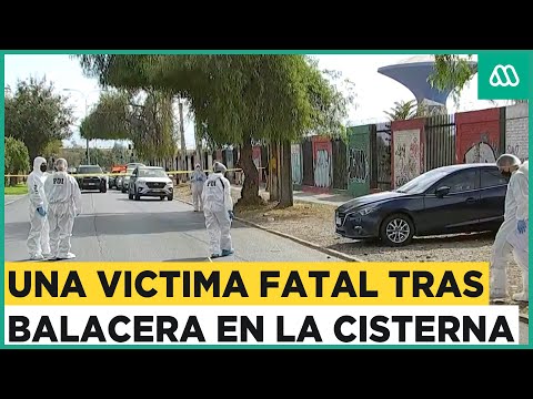 Una victima fatal y un herido de gravedad tras incidente en la comuna de La Cisterna