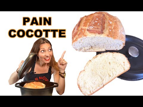 PAIN COCOTTE, recette au Thermomix