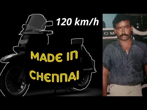 Tamil Nadu Man Made Fastest Electric Scooter in India - Blacksmith B3