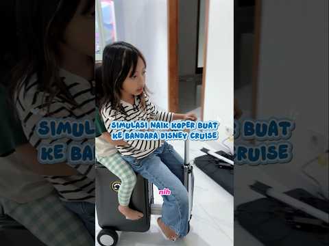 NYOBAIN KOPER BARU SEBELUM DIBAWA KE DISNEY CRUISE 😍 #shorts