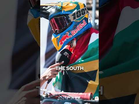 He wins under the South African flag 🇿🇦 Then they report him #shorts