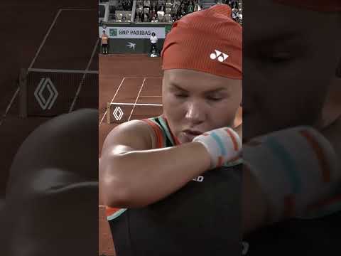 Diana Shnaider is magic 🪄🎾 #rolandgarros #tennis #shnaider #tennisedit