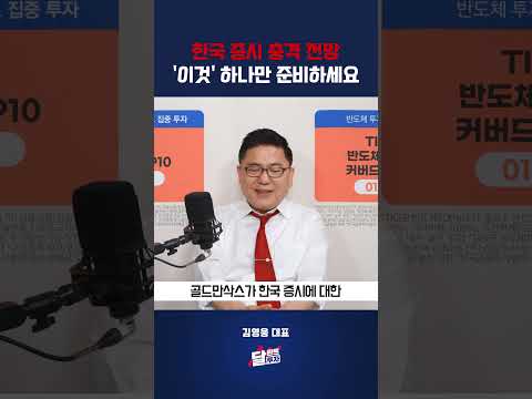 한국 <strong>증시</strong> 충격 전망 '이것' 하나만 준비하세요 #김영웅