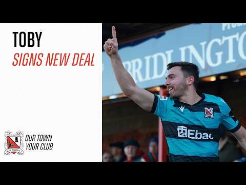 Toby Lees signs for another year!