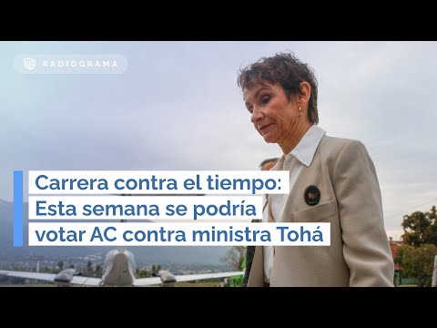 Carrera contra el tiempo: Esta semana se podría votar AC contra ministra Tohá