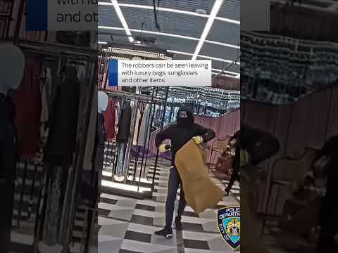 CCTV captures Gucci robbery