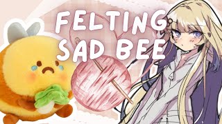 Making a Little Sad Bee with Yarn to Soothe My Soul After Crashing Sak