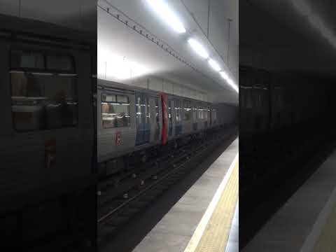 Metro departing bound to Cais do Sodré #subway #shorts #subscribe