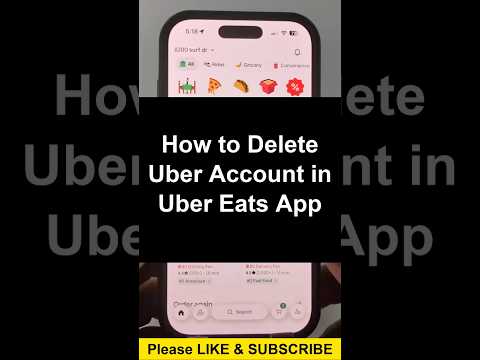 How to Delete Uber Account in Uber Eats App - iPhone, Android, & Samsung