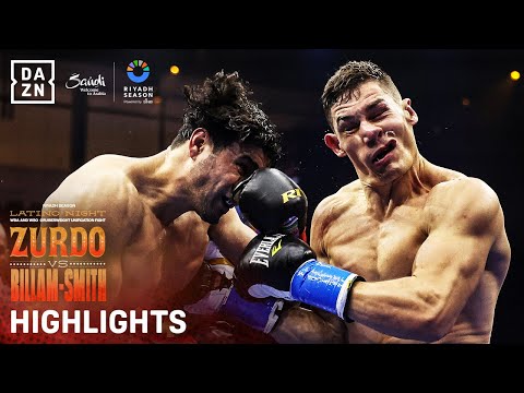 Riyadh Season: Latino Night | Gilberto ‘Zurdo’ Ramirez vs. Chris Billam-Smith Fight Highlights