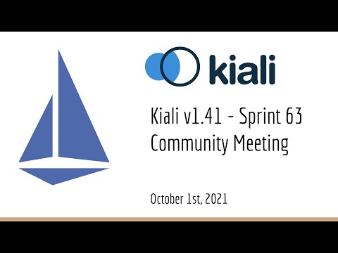 Thumbnail for Kiali Sprint 63 Demo [v1.41] - Service mesh management for Istio