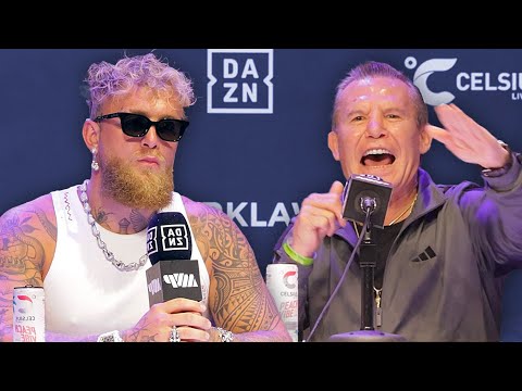 Chavez Sr CLOWNS Jake Paul on Mike Tyson win & fighting old guys in verbal back & forth!
