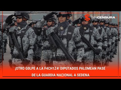 ¡OTRO G0LP? A LA F4CH1Z4! #DIPUTADOS palomean pase de la #GuardiaNacional a #SEDENA