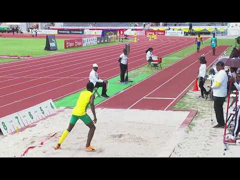 CARIFTA Games 2024 Grenada | Boys Long Jump Under 20 Winner Interview