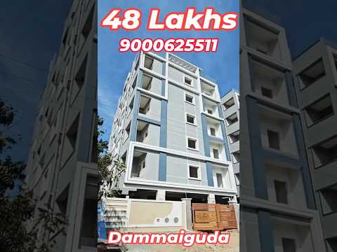2 BHK Apartment at Dammaiguda. 48 Lakhs Flats in Dammaiguda. Ready to Move Flats in Dammaiguda.