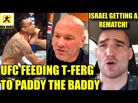 UFC trying to get rid of OLD-BEAT UP Tony Ferguson?,Sean Strickland on Adesanya rematch,Bryce,Belal