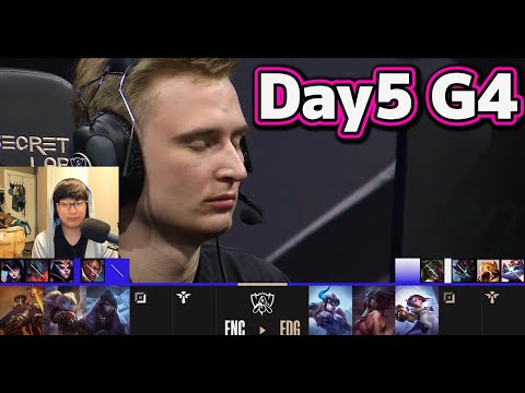 FNC vs EDG | Day5 G4 | 世界大会2022 Group Stage 日本語実況解説