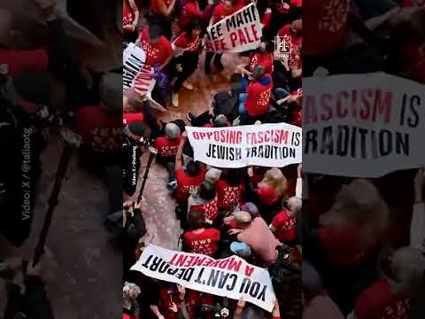 Protesters occupy Trump Tower