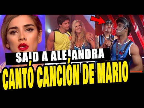 SAID PALAO CANTÓ CANCIÓN DE MARIO HART A ALEJANDRA BAIGORRIA Y REACCIONÓ MAL