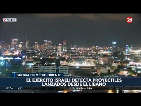 MEDIO ORIENTE | Se activan las sirenas en ciudades del norte de Israel