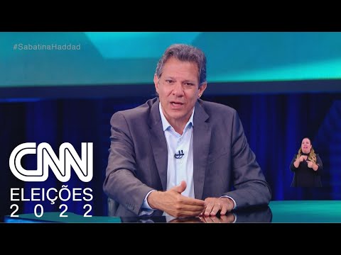 Fernando Haddad faz considerações finais da entrevista | CNN BRASIL