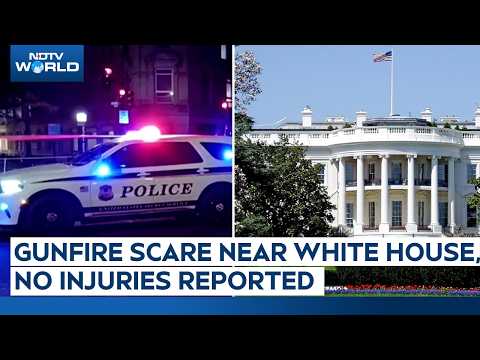 US Latest News | Shots Fired Near White House, Suspect Yet To Be Found