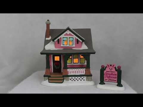 Aunt Clara's House from Dept 56 A Christmas Story Village