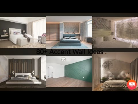 80+ Modern Accent Wall Ideas 2021 |Wall Ideas #living room #bedroom wall #accent walls #