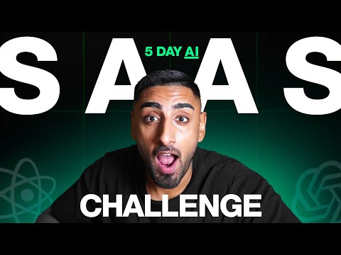 Introducing the 5-Day AI SaaS Challenge (Next.js, Stripe Checkout, OpenAI, Pinecone, Tailwind, TS)