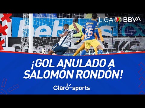 ¡Gol anulado a Salomón Rondón! Pachuca 1-1 América | Cuartos de final Ida Liga MX Clausura 2024